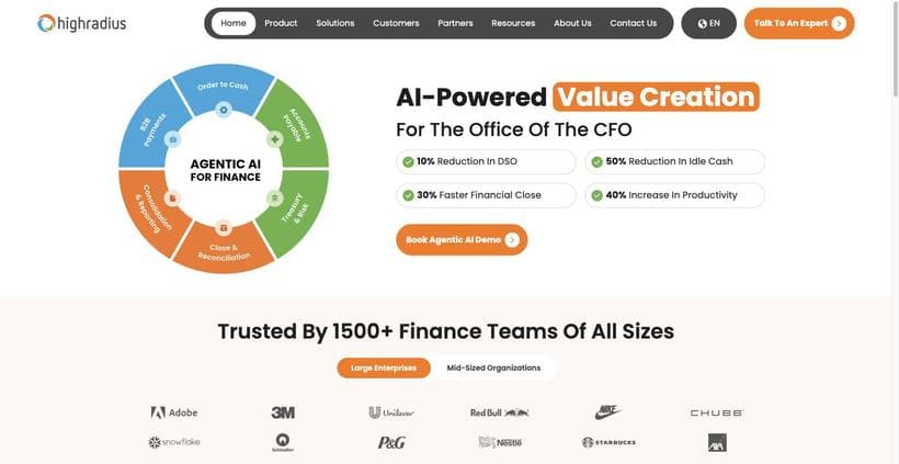 HighRadius Autonomous Finance Platform