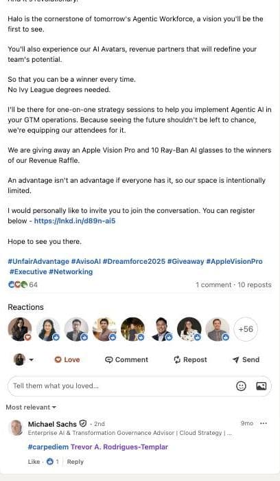 CEO Thought Leadership Post