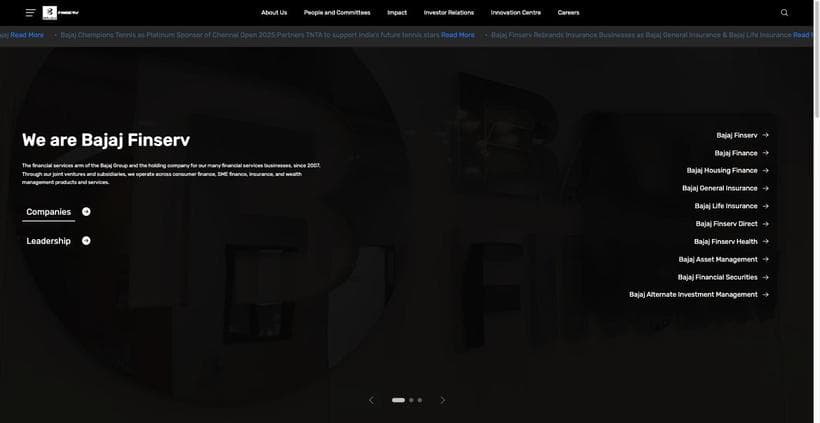 Bajaj Finserv Ecosystem