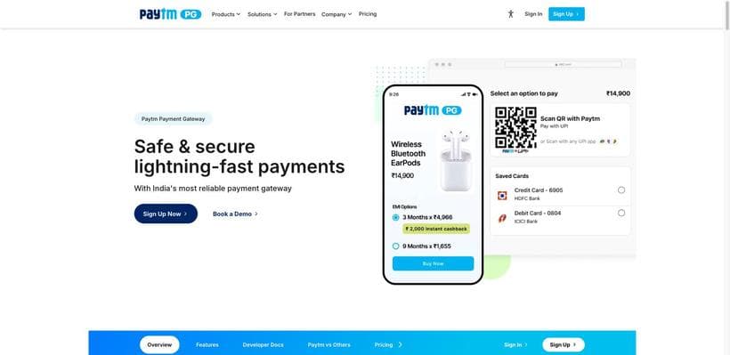 Paytm Payment Gateway Platform